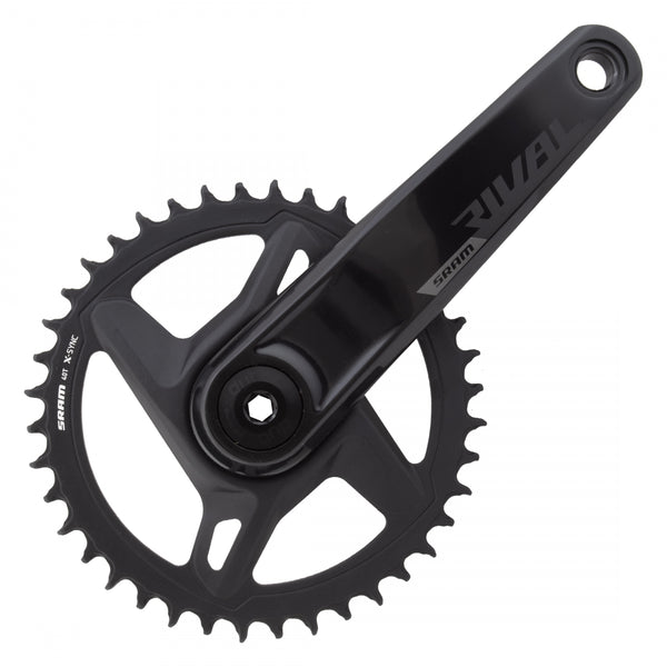 SRAM RIVAL 1X D1 170x40 DUB WIDE NoBB BLACK