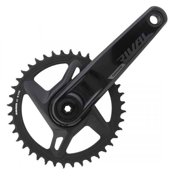 SRAM RIVAL 1X D1 172x40 DUB WIDE NoBB BLACK