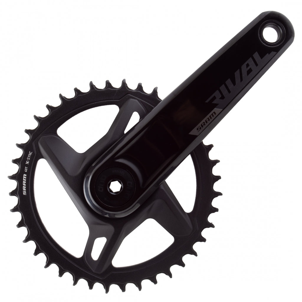 SRAM RIVAL AXS D1 WIDE POWERMETER 1x 165x40 DUB NoBB BLACK