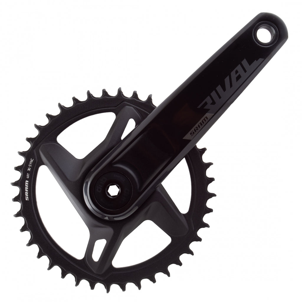 SRAM RIVAL AXS D1 WIDE POWERMETER 1x 172x40 DUB NoBB BLACK