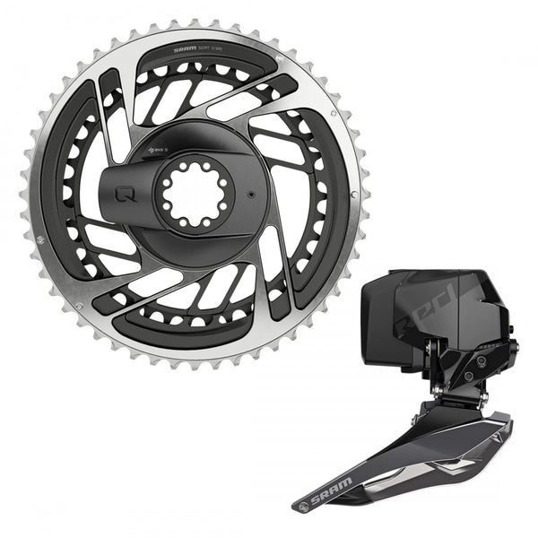 SRAM RED AXS POWERMETER 52/39DM w/RED FD AXS 2-POS BLACK