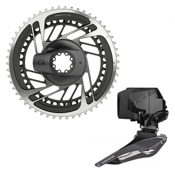 SRAM RED AXS POWERMETER 54/41DM w/RED FD AXS 2-POS BLACK