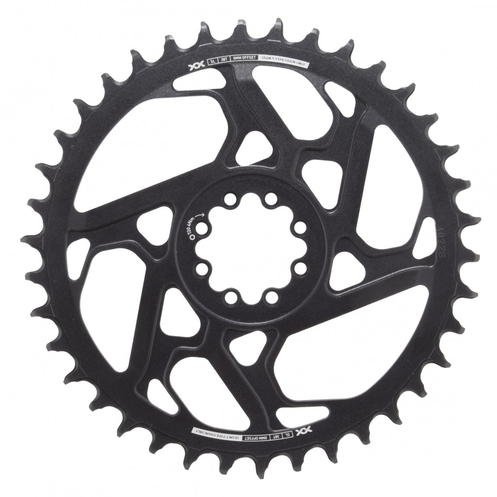 SRAM 38T DIRECT EAGLE 0mm BLACK XXSL D1 T-TYPE