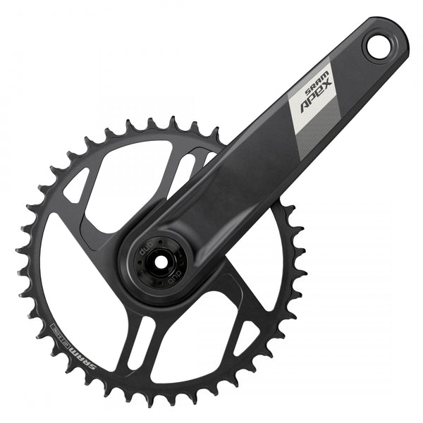 SRAM APEX 1X D1 165x40 DUB WIDE NoBB BLACK