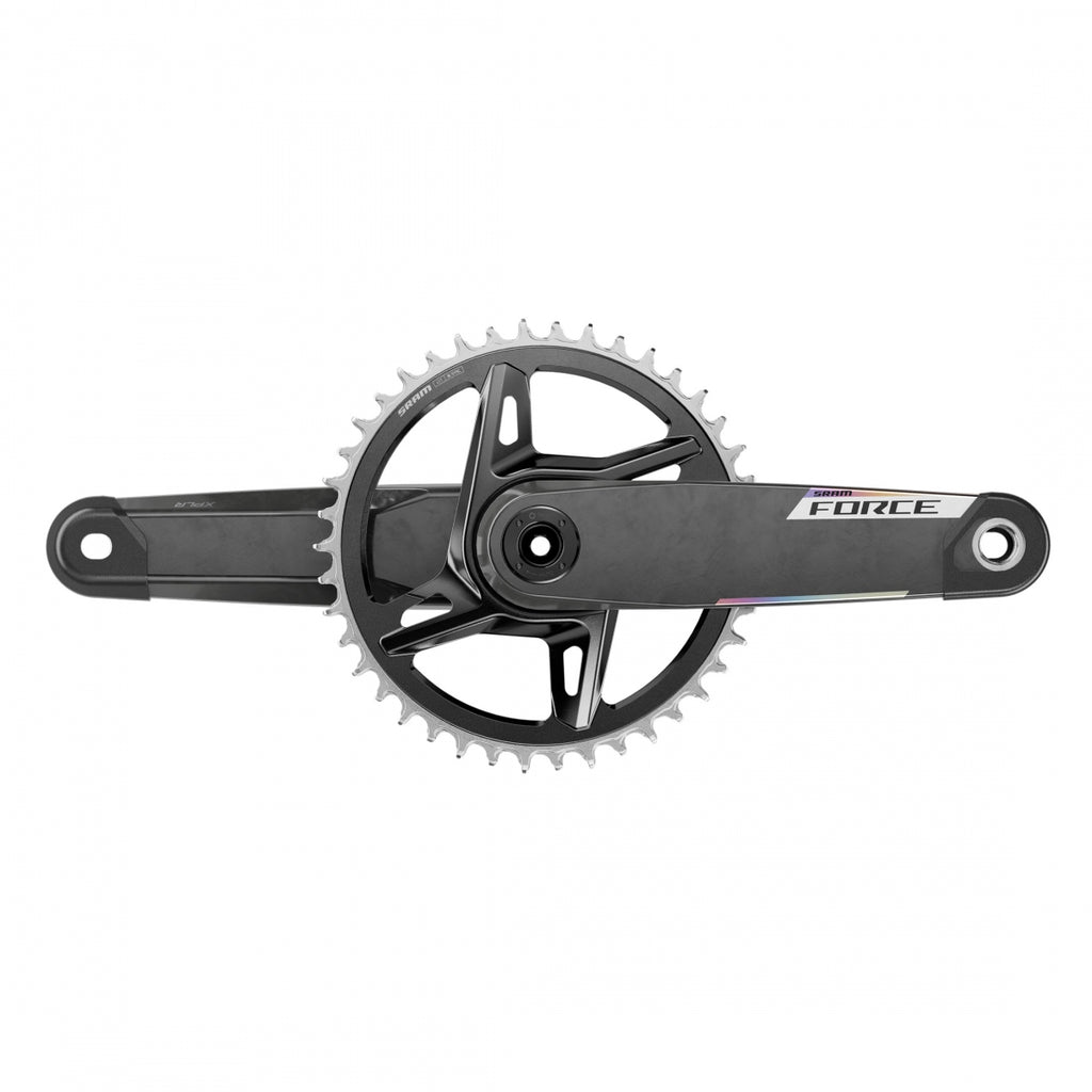 SRAM FORCE 1x E1 XPLR 165x42 DM DUB WIDE NoBB BLACK (P)