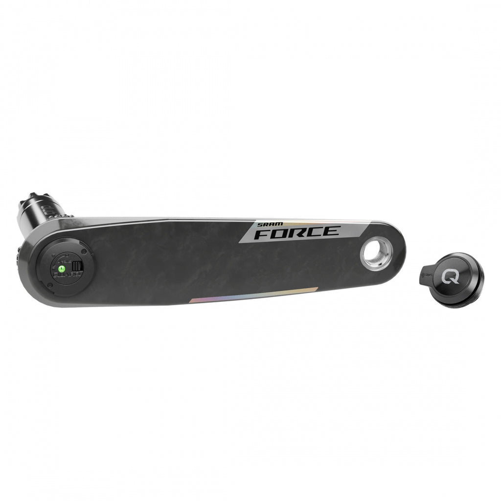 LH SRAM FORCE AXS E1 POWERMETER DUB WIDE 172 BLACK (P)