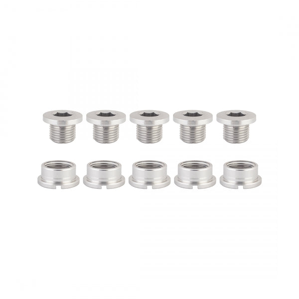 BOLT SET ORIGIN 8 SINGLE ALLOY SILVER