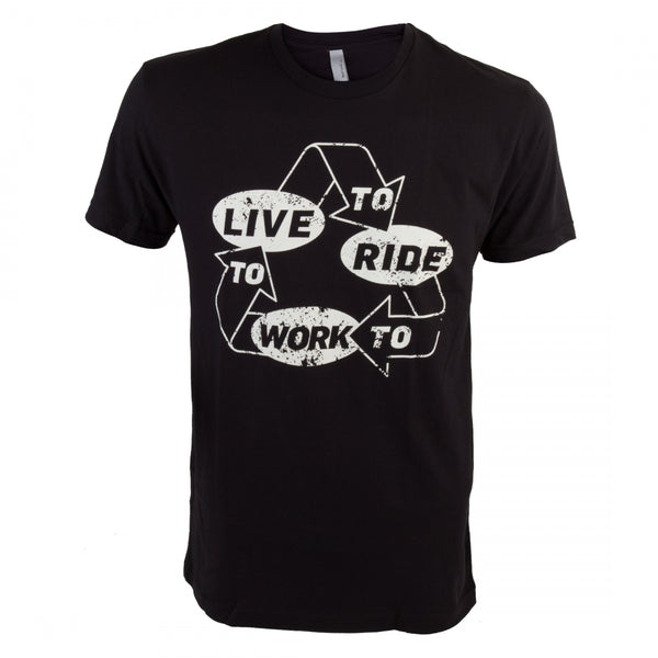 T-SHIRT DHD RECYCLE LARGE BLACK