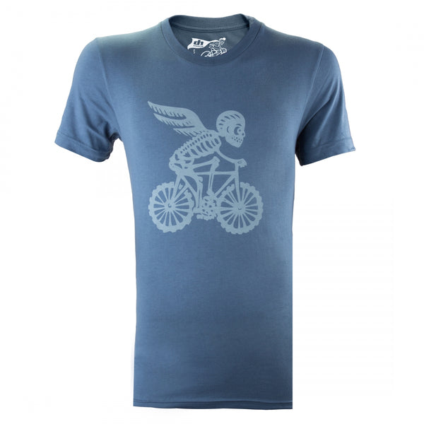 T-SHIRT DHD VELOBONES SMALL BLUE