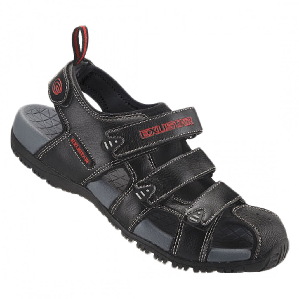 EXUSTAR SANDAL SS503 39-40 BLACK