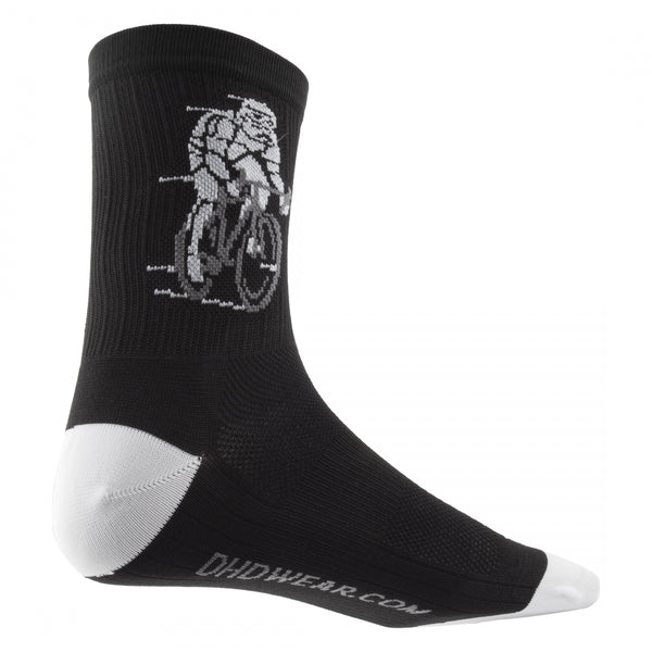 SOCKS DHD PELOTON TROOPER SIZE 9-12 BLACK