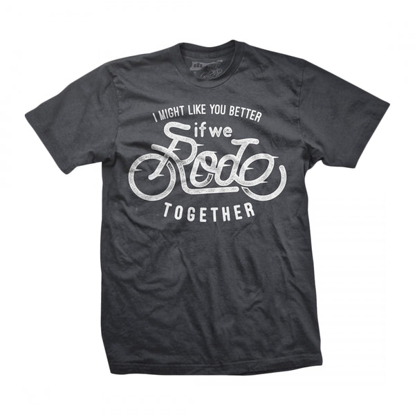 T-SHIRT DHD RODE TOGETHER SMALL HVY MTL GY