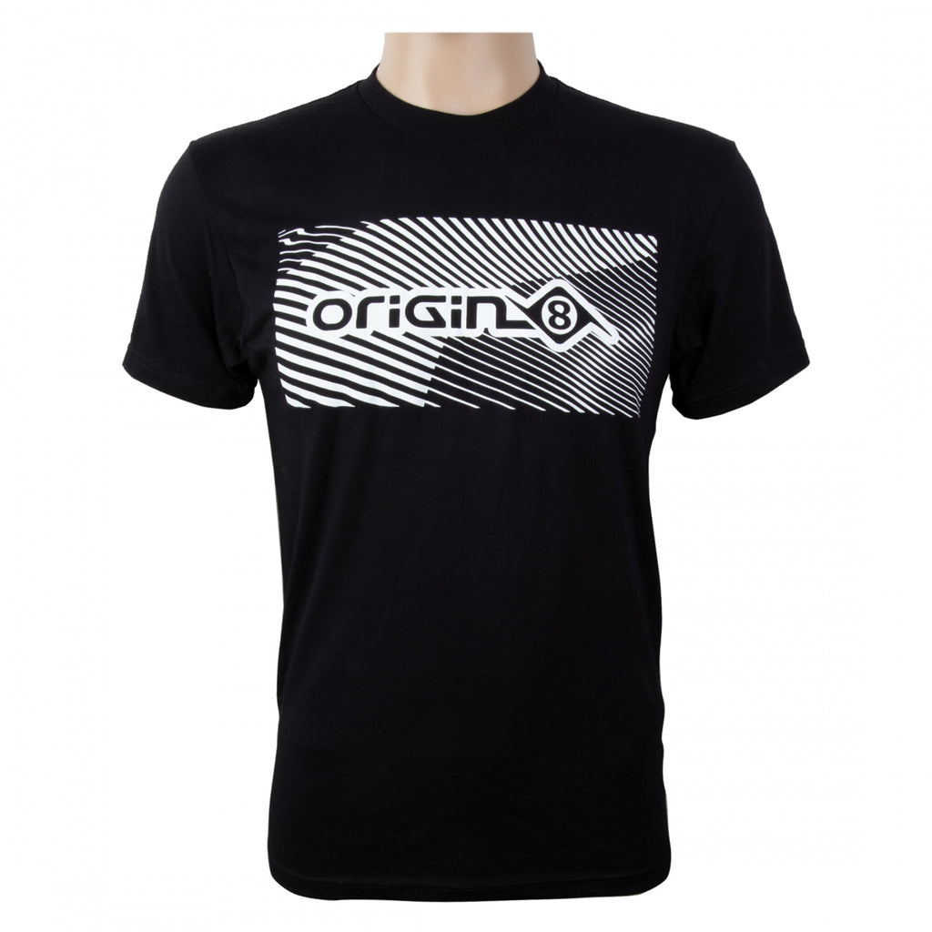 T-SHIRT ORIGIN 8 SPEED MEDIUM BLACK