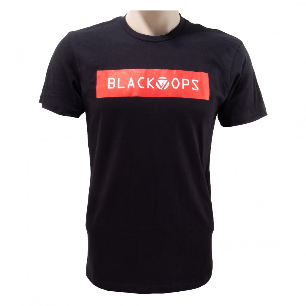 T-SHIRT BLACK-OPS ICON LARGE BLACK