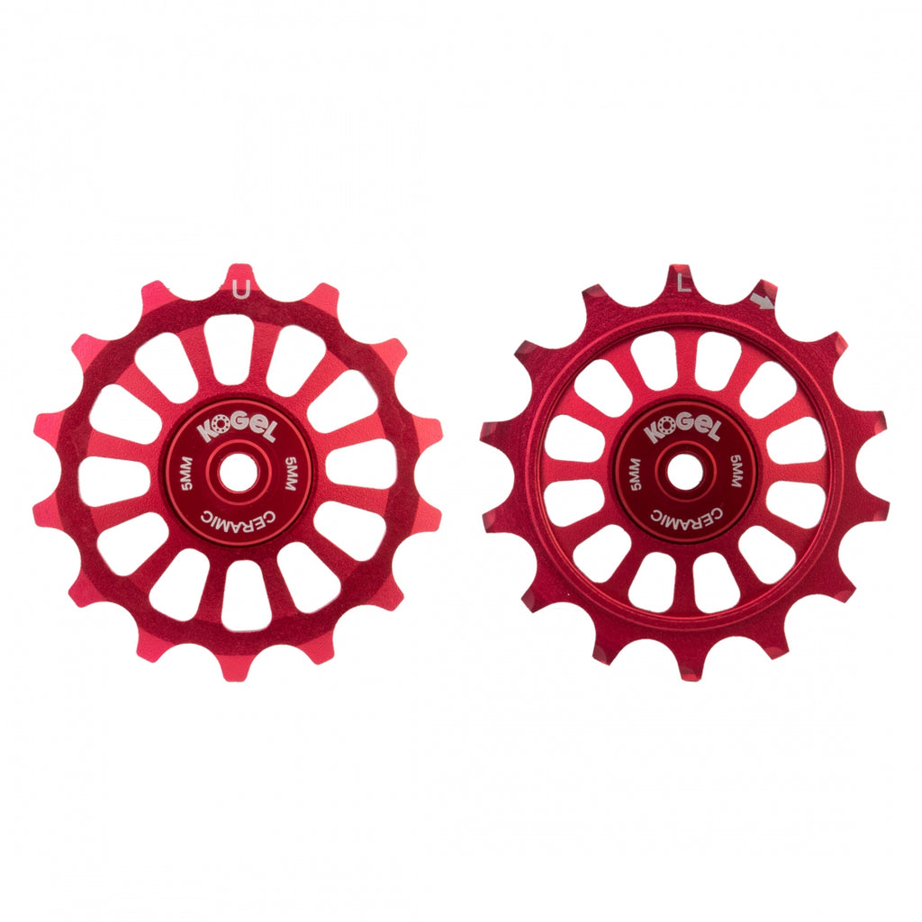 KOGEL PULLEY ALLOY 14T/14T OS HYBRID CERAMIC SHIMANO M9100 PAIR RD (K)