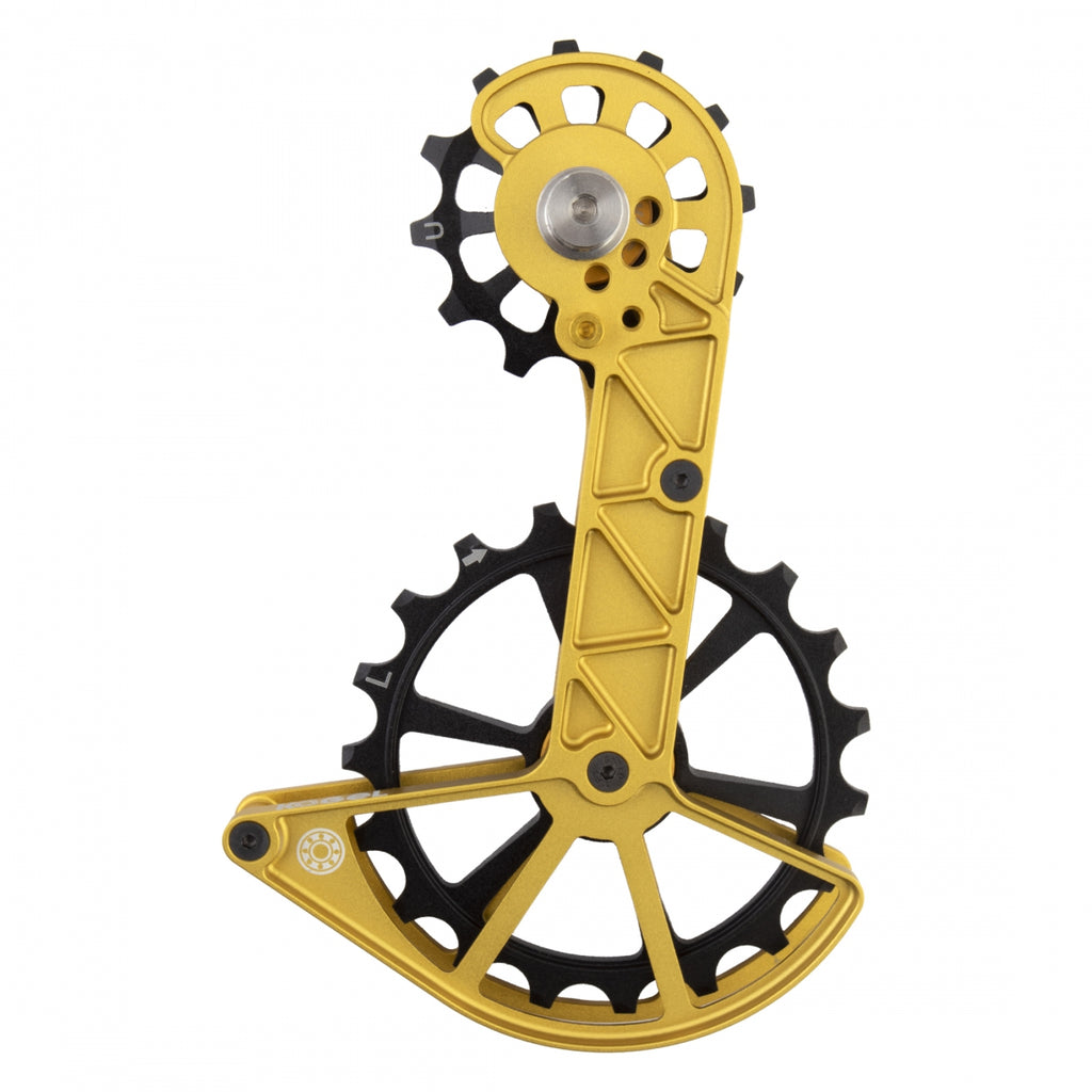 KOGEL PULLEY KOLOSSOS w/INNER CAGE OS 12/19T R9100/R8000 GOLD