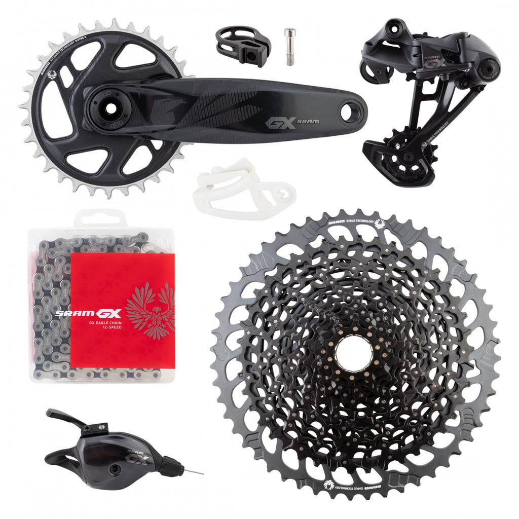 SRAM GX EAGLE DUB RD/TRIGGER-SHIFTER/CRANK DUB 12s-170x32BOOST/CHAIN/CASS 10-52/CHAINGAP GAGE LUNAR