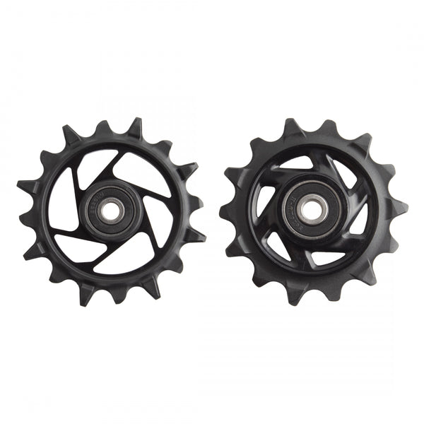 SRAM PULLEY KIT XX EAGLE AXS 14/16T BLACK w/HDWR T-TYPE