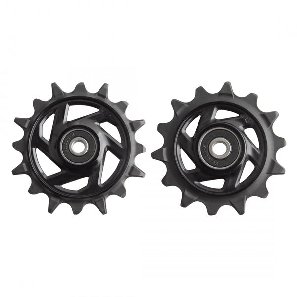 SRAM PULLEY KIT XO EAGLE AXS 14/16T BLACK w/HDWR T-TYPE