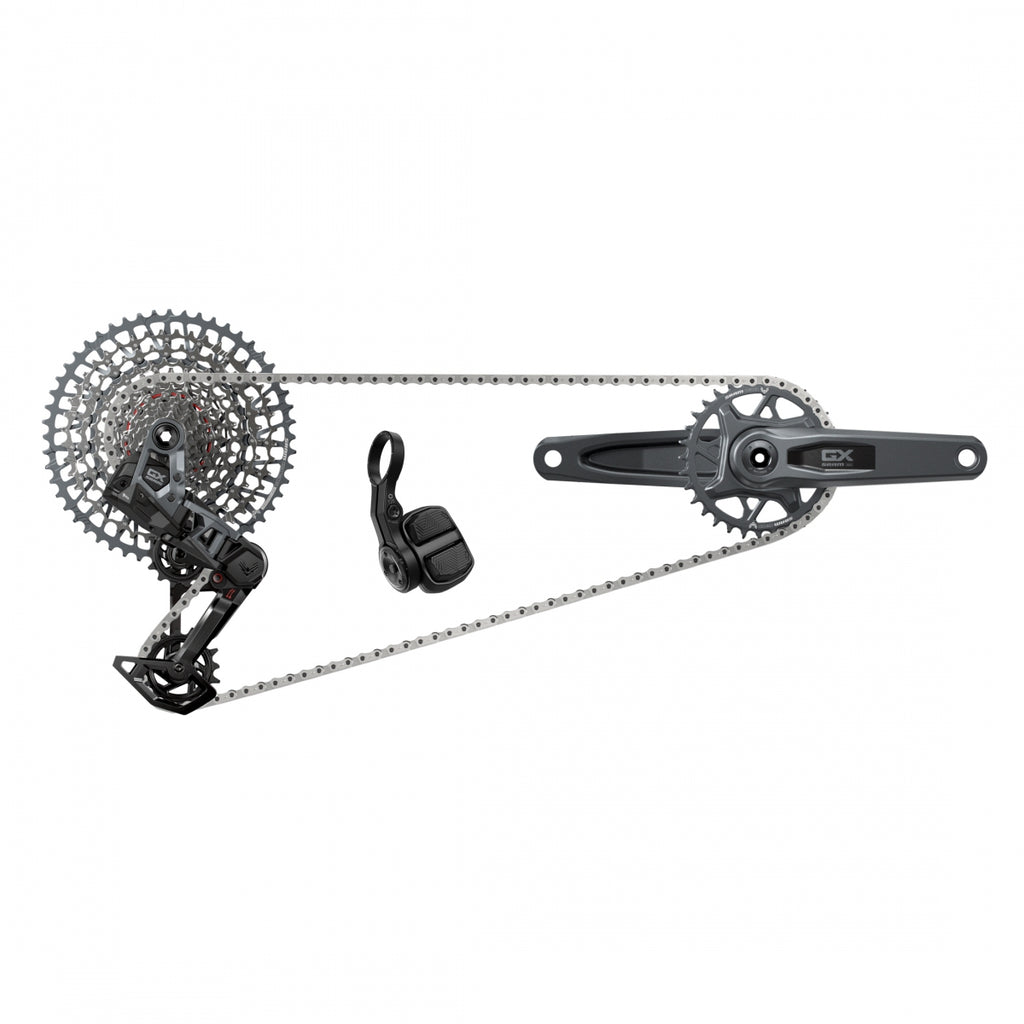 SRAM GX EAGLE T-TYPE AXS RD/TRIGGER-SHIFTER/CRANK DUB 12s-175x32DM/CHAIN/CASS 10-52 GY