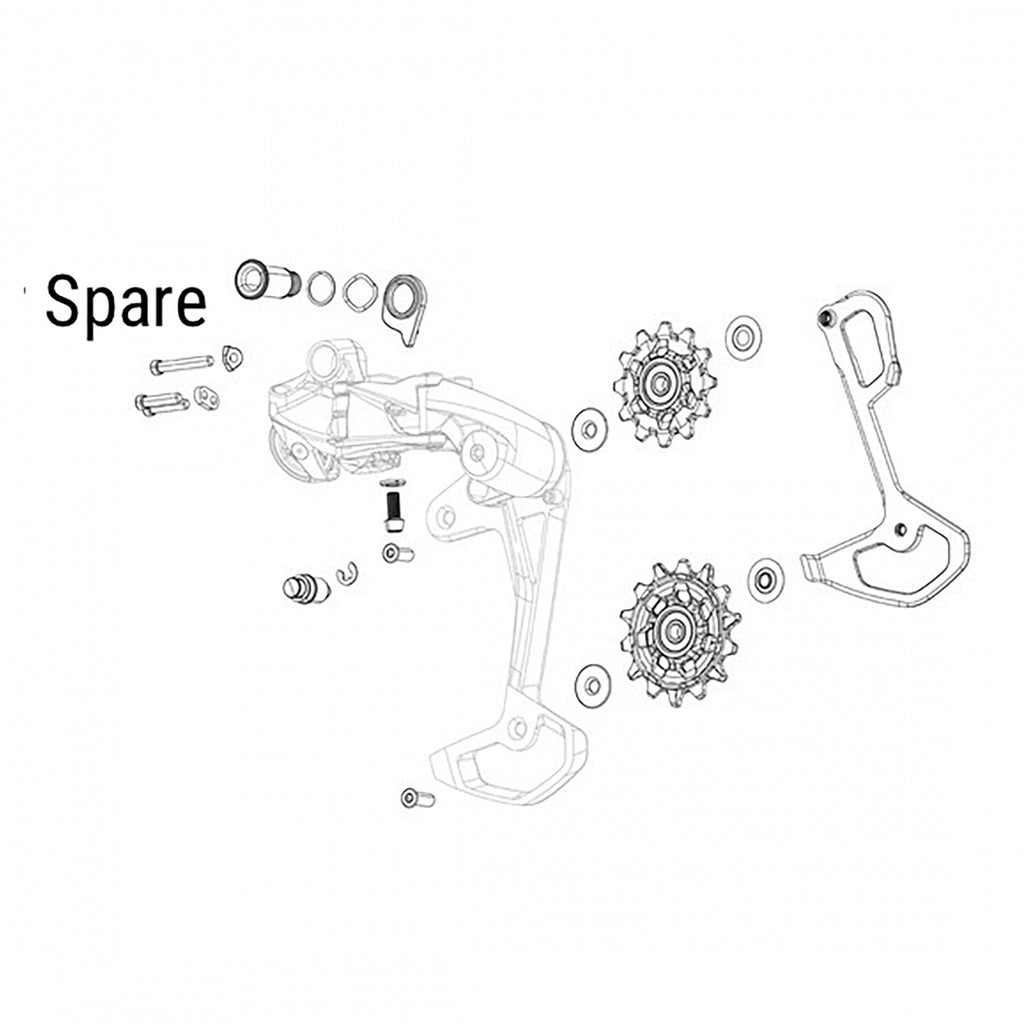 SRAM PULLEY APEX XPLR AXS ETAP 12t