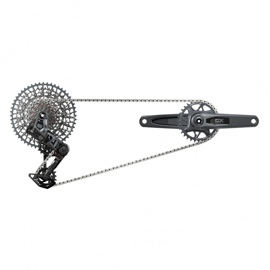 SRAM GX EAGLE T-TYPE AXS RD/TRIGGER-SHIFTER/CRANK DUB 12s-165x32DM/CHAIN/CASS 10-52 GY