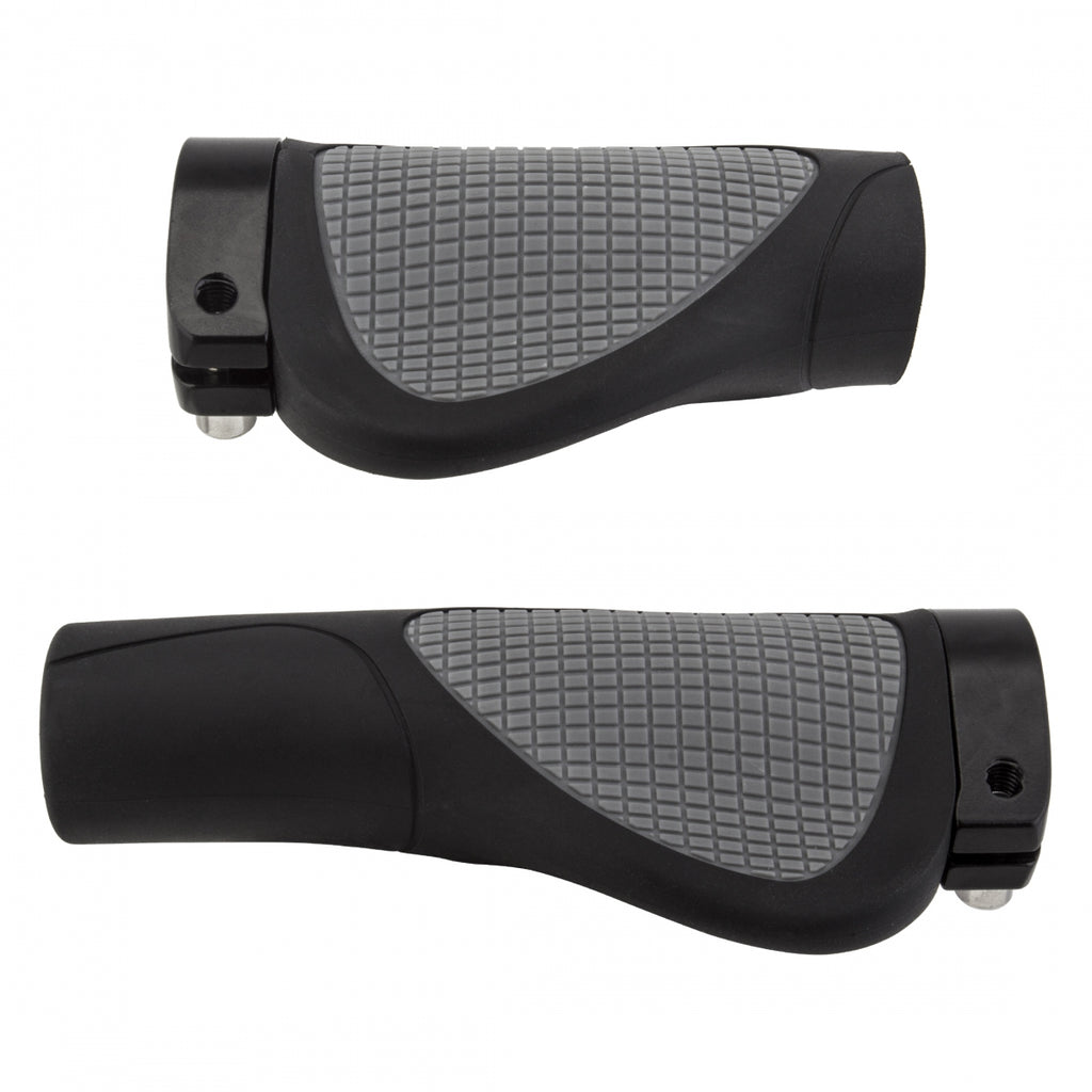 SUNLITE ERGO-GRIP 135/95mm BLACK SGL LOCKING