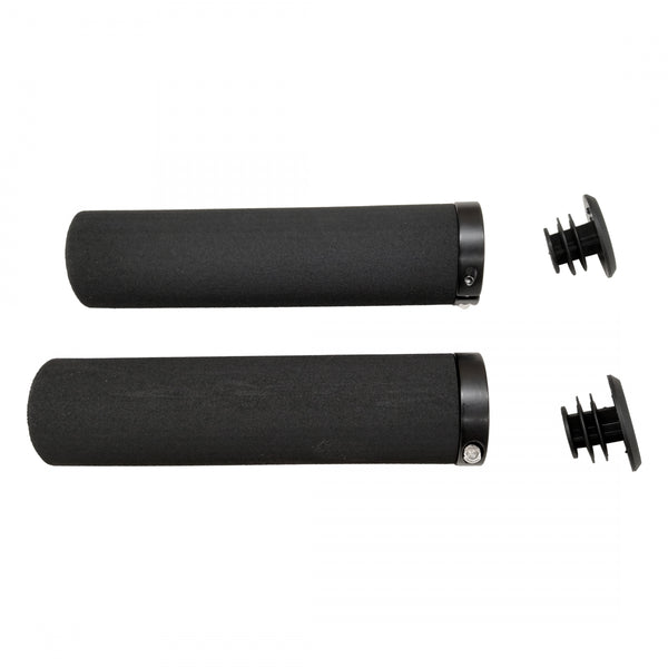 GRIPS EVA FOAM SGL LOCK 130mm BLACK