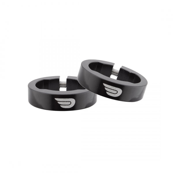 PURE LOCKON GRIPPIN OUT LOCK RINGS ONLY BLACK