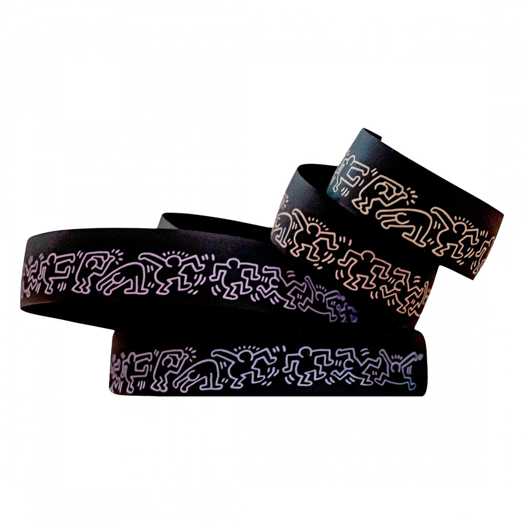 AFFINITY KEITH HARING BLACK w/MULTI PASTEL FADE GRAPHICS