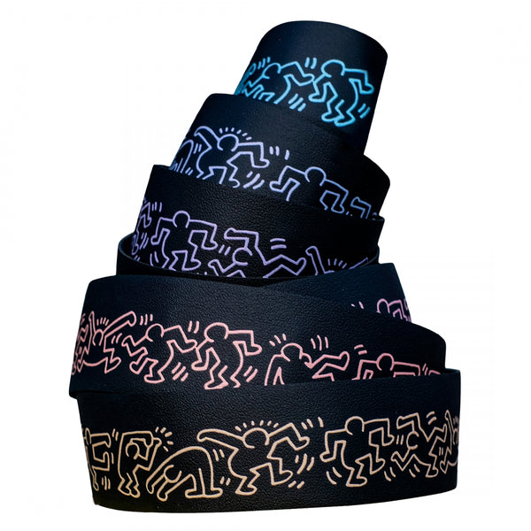 AFFINITY KEITH HARING BLACK w/MULTI PASTEL FADE GRAPHICS