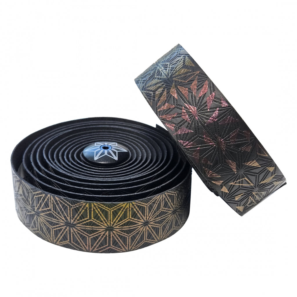 SUPACAZ SUPER STICKY KUSH STAR FADE FIRE-REFRACTOR BLACK