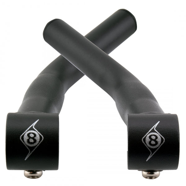 ORIGIN 8 BAR ENDS C-LITE LONG ALLOY BLACK