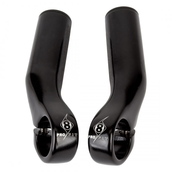 ORIGIN 8 BAR ENDS P-LITE ALLOY BLACK