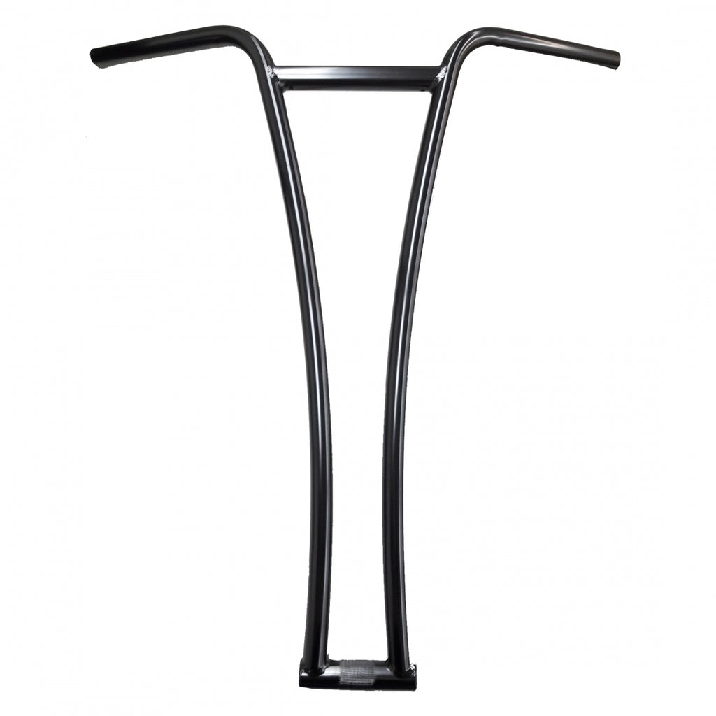 HANDLEBAR Y-TYPE 560Wx590Rx1inSTL BLACK