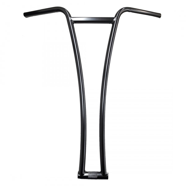 HANDLEBAR Y-TYPE 560Wx590Rx1inSTL BLACK