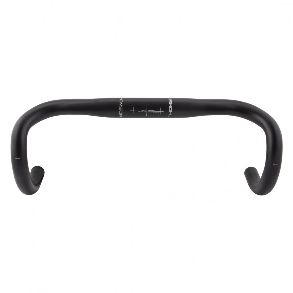 THOM RD DROP BAR AERO 31.8x38 BLACK ALLOY