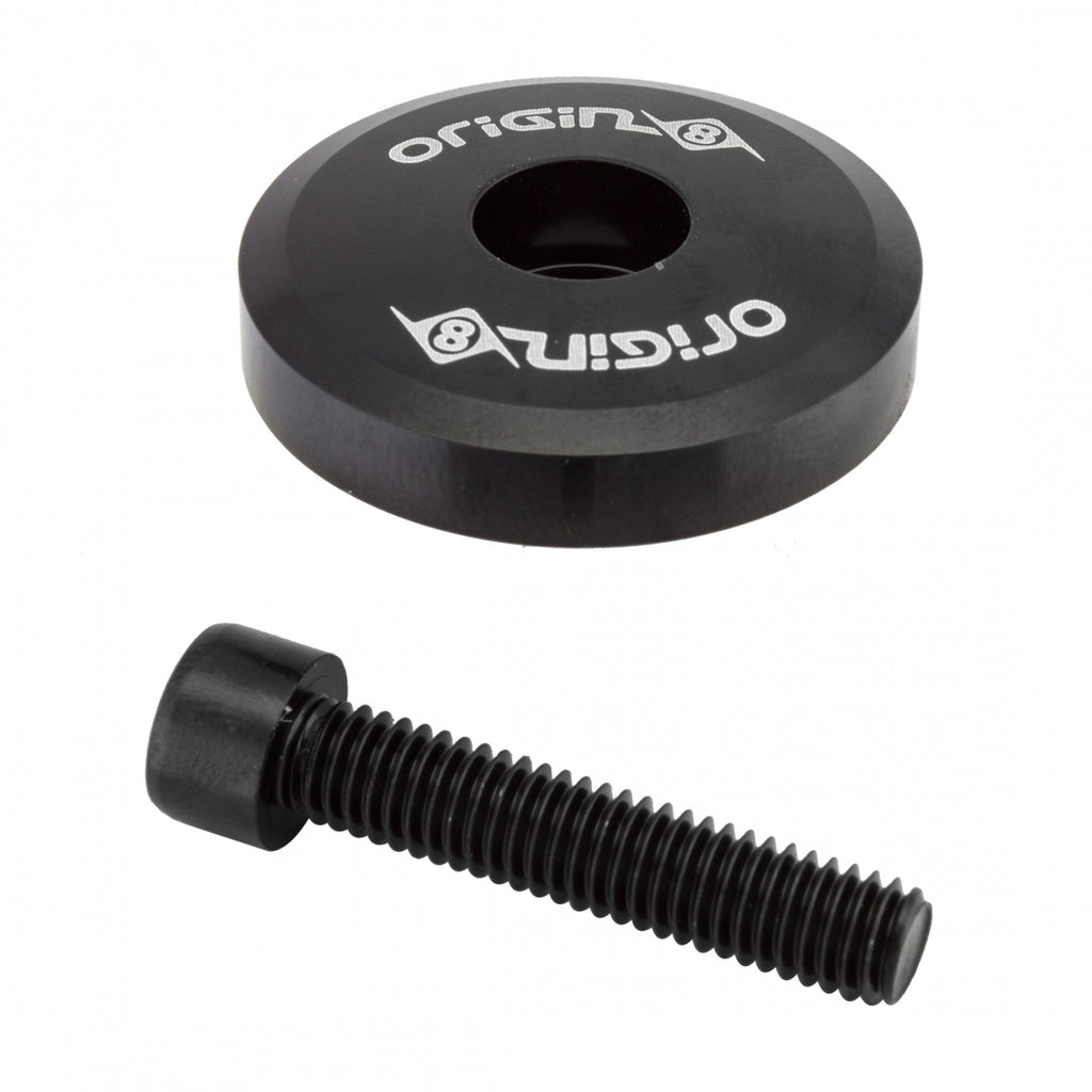 ORIGIN 8 AHEAD CAP SPACER CAP f/STAR NUT 5mmx1-1/8wBOLT BLACK