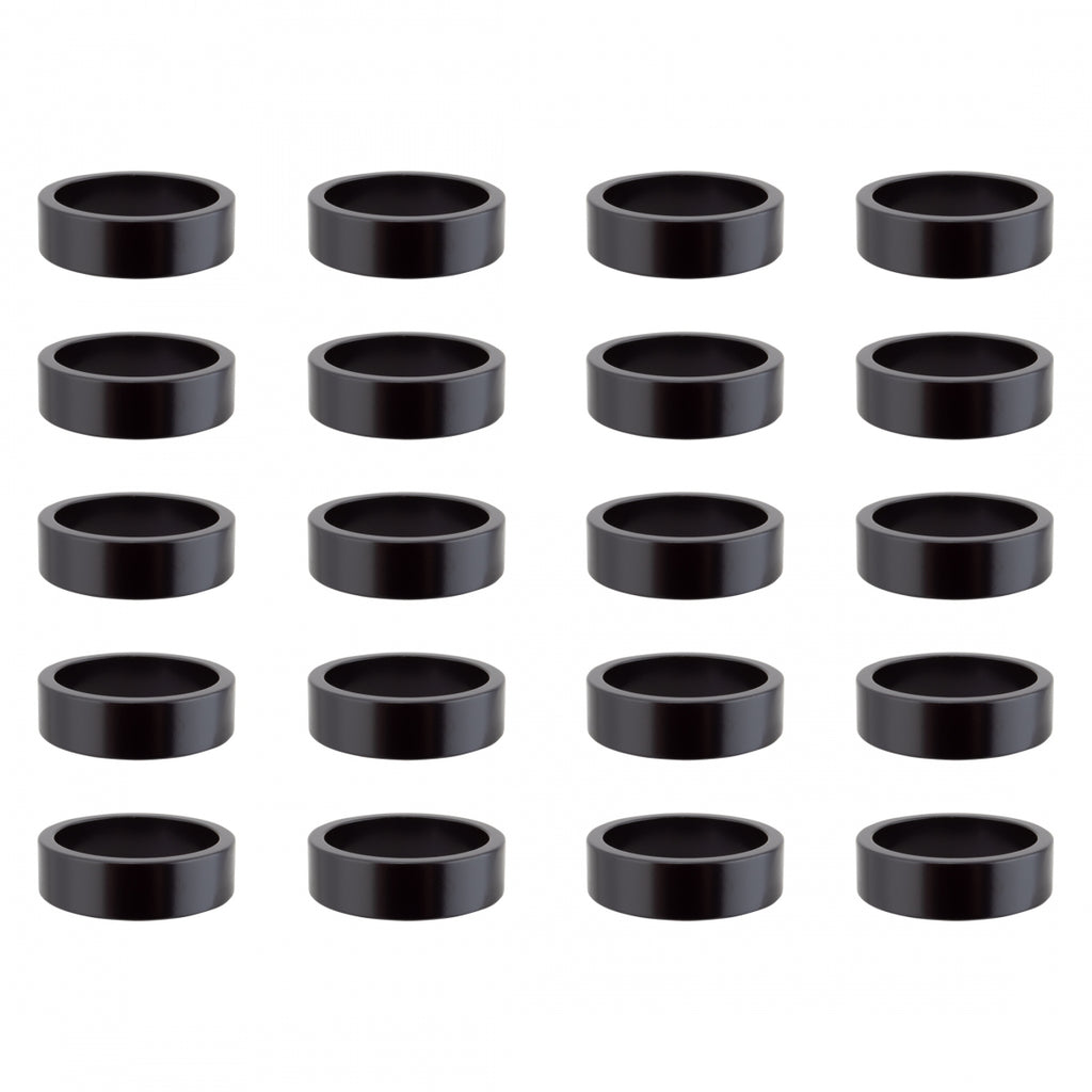 ORIGIN 8 SPACER ALLOY 10mmx1-1/8 BLACK JRof20