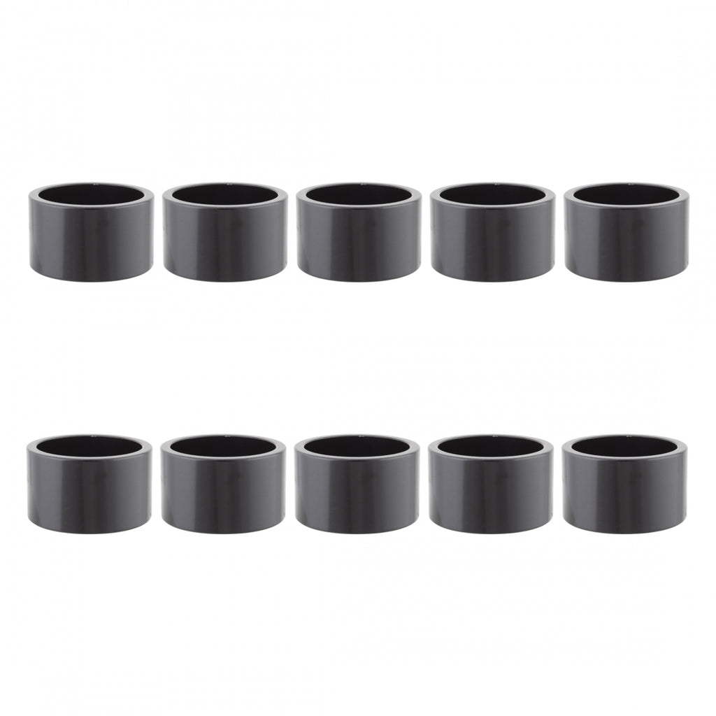 ORIGIN 8 SPACER ALLOY 20mmx1-1/8 BLACK JRof10