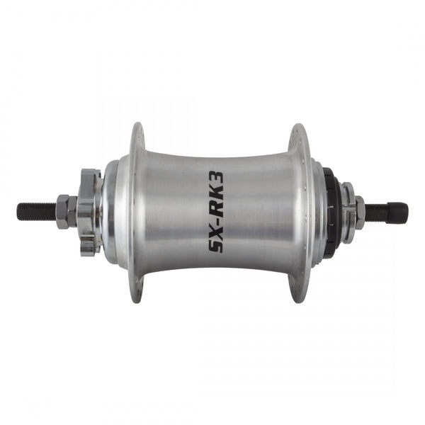 S/A 3sp SXRK3 36 6B SILVER w/TRIM KIT/TWIST-SHIFTER TSS33/CABLE 170/215mm NON-ROTARY