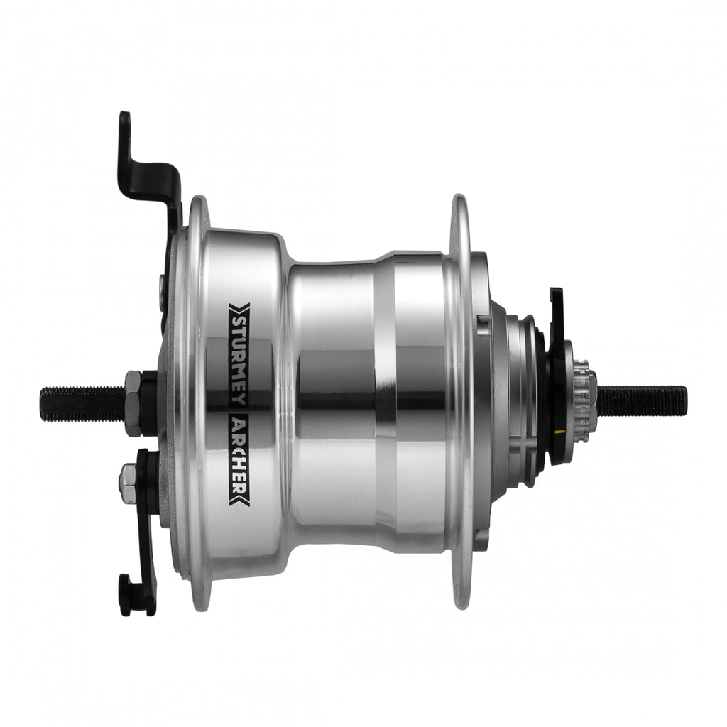 S/A 5sp RXLRD5 DRUM 90mm 36 SILVER w/TRIM KIT/TWIST-SHIFTER TSC50/CABLE 1700mm 18T 135/185mm ROTARY