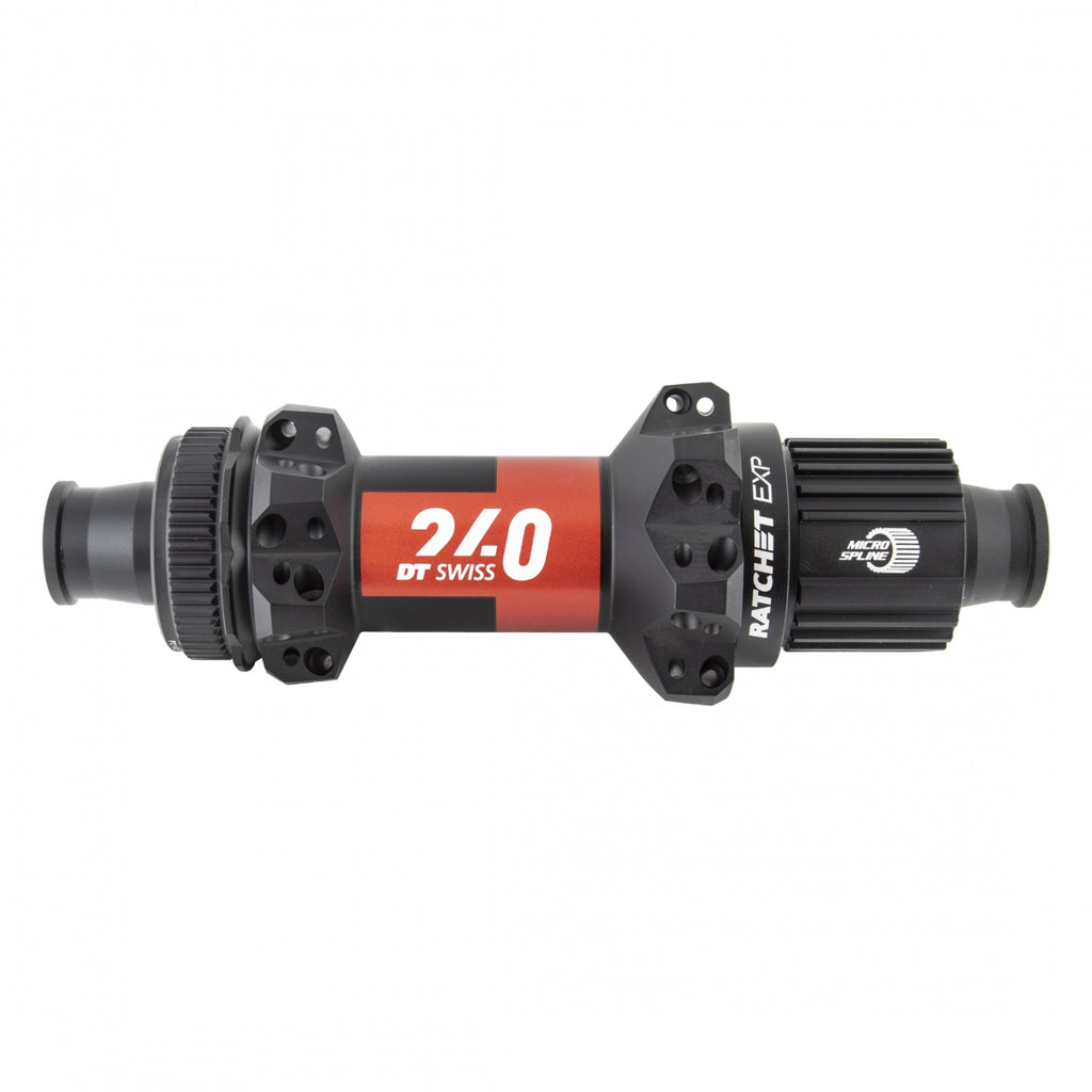 DT 240 STRAIGHT PULL MTB 28x148x12mmTA MICROSPLINE RATCHET EXP CL BLACK (L)