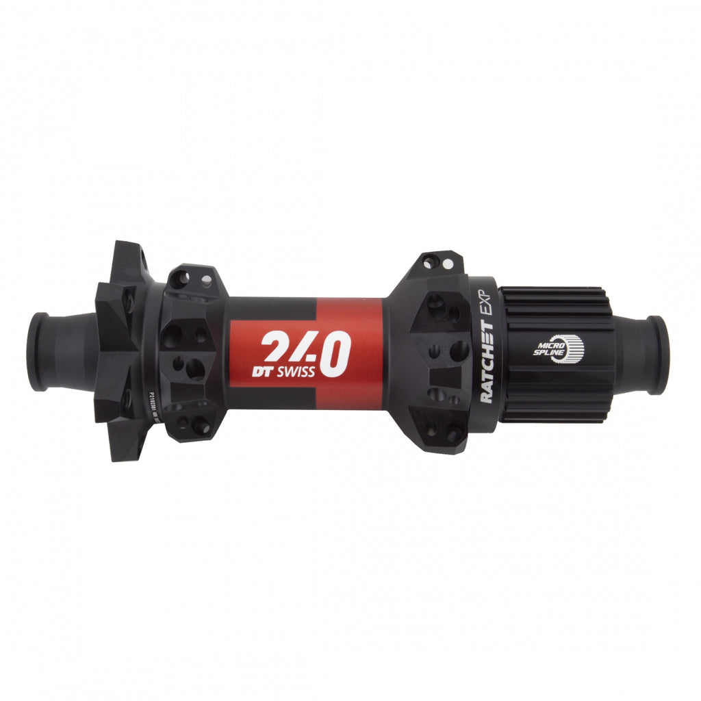 DT 240 STRAIGHT PULL MTB 28x148x12mmTA MICROSPLINE RATCHET EXP 6B BLACK (L)