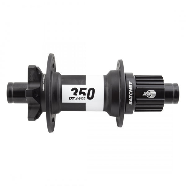 DT 350 MTB 32x148x12mmTA MICROSPLINE 6B 36T RATCHET BLACK (L)