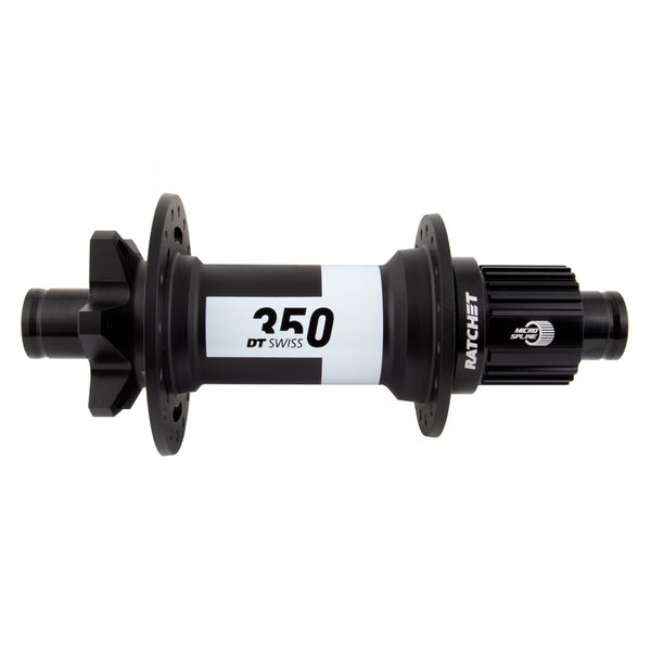 DT 350 MTB 32x157x12mmTA MICROSPLINE SUPER BOOST 6B 36T RATCHET BLACK (L)