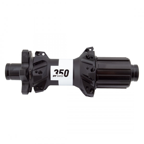 DT 350 MTB STRAIGHT PULL 28x142x12mmTA 8-11sCAS 6B 36T RATCHET BLACK (L)