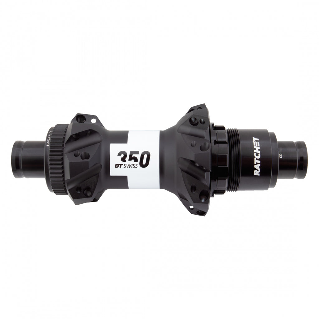 DT 350 MTB STRAIGHT PULL 28x142x12mmTA XD DRIVER CL 36T RATCHET BLACK (L)