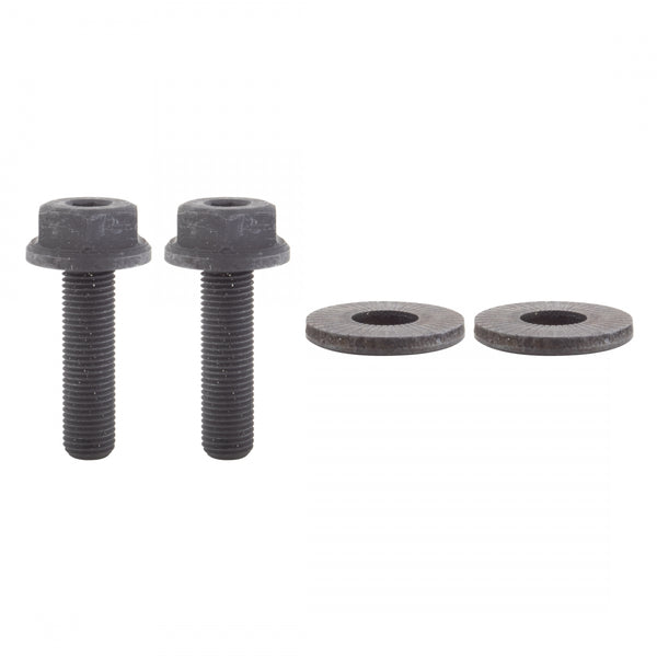 AN ILLUMINATI REPLACEMENT BOLT SET  CR-MO 3/8 24T 35mm BOLT w/WASHERS