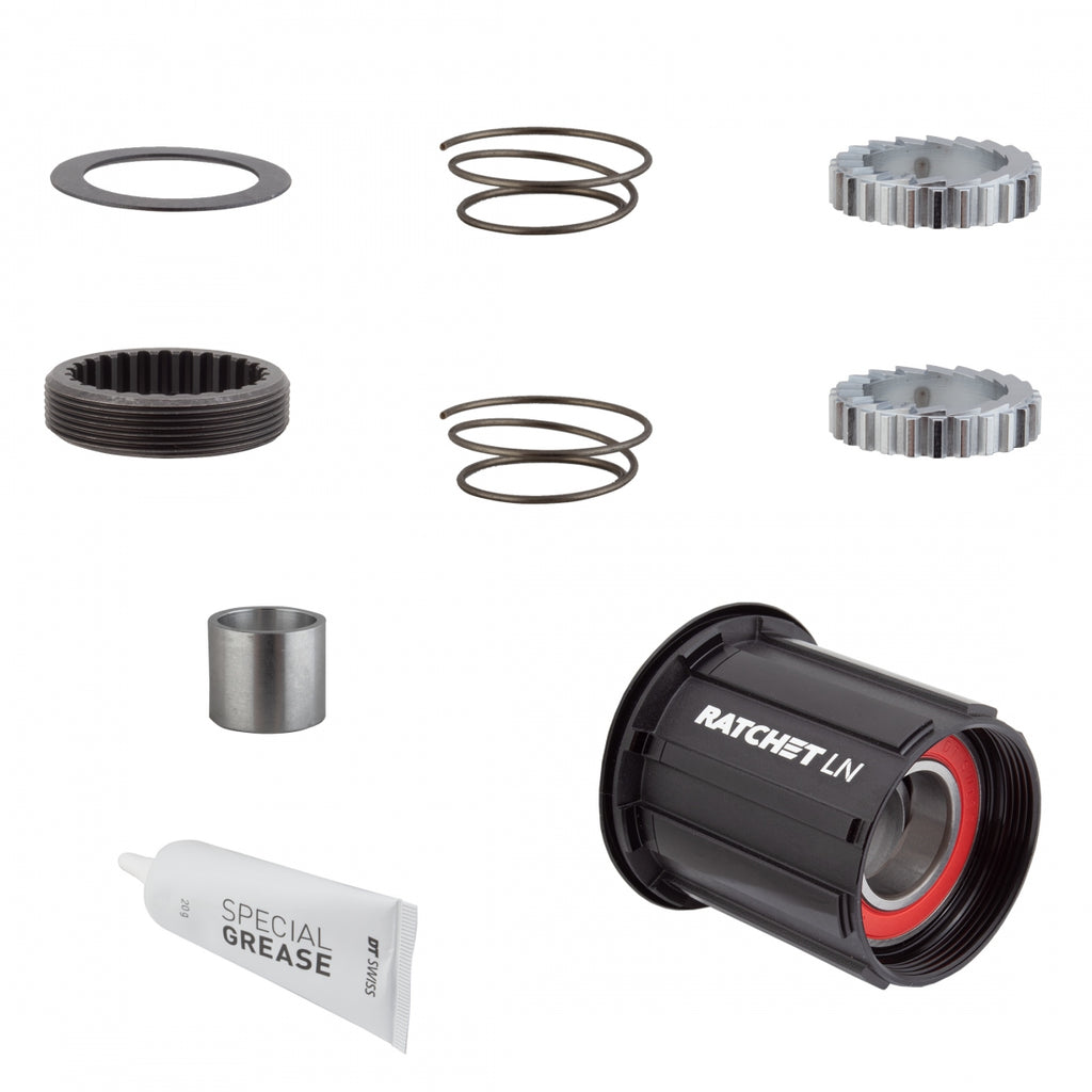 DT UPGRADE KIT 3-PAWL TO RATCHET LN ALLOY 36T SHIMANO 11sMTB